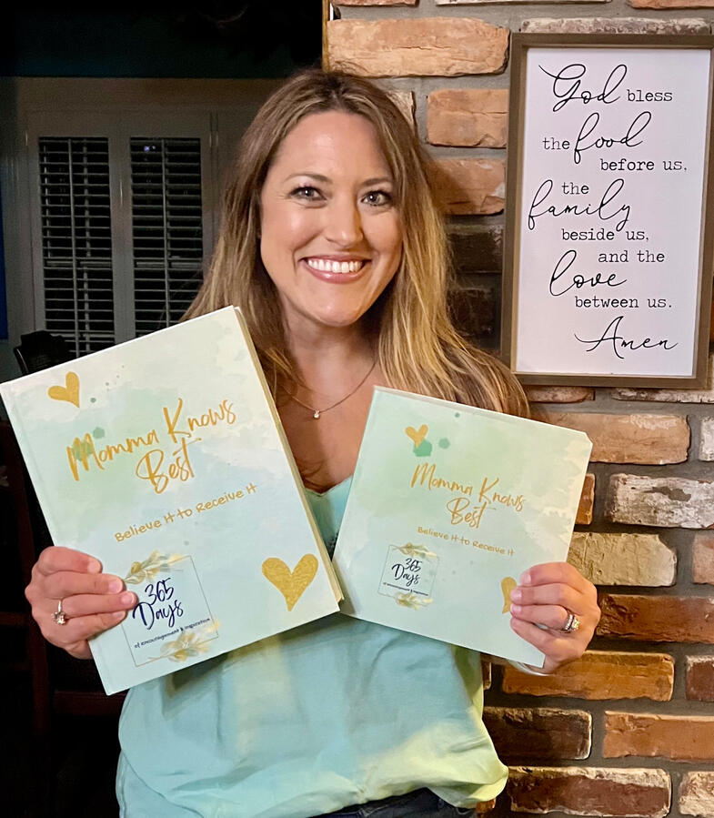 Hardcover and Paperback Copies in Hand- Available for Great Gifts: Mother's Day, Graduation, Birthdays, Christmas, Just Because, Thinking of You... You Name it!